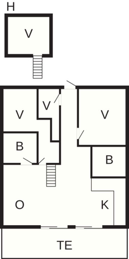 Floor plan, Family Holiday Home in Karrebaeksminde, Næstved