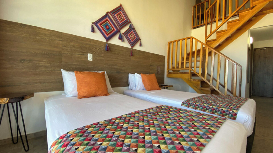 Bedroom 2, Hotel Wayira Beach by On vacation, Manaure
