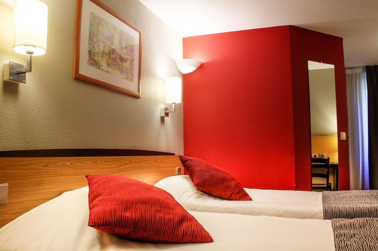 Bedroom 3, Hotel Inn Design & Restaurant Bourges, Cher