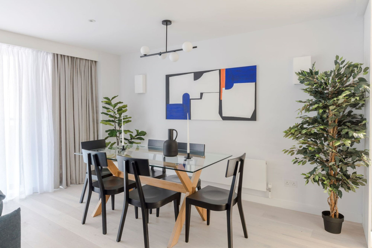 Room 3, Blue Jeans White Shirt - Fitzrovia - by Frankie Says, London