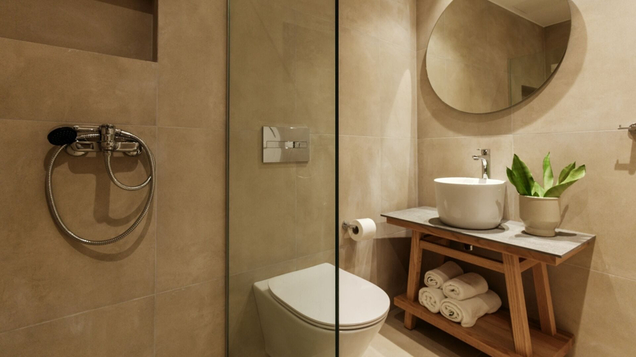 Bathroom 4, Nami Hotel & Suites, Crete