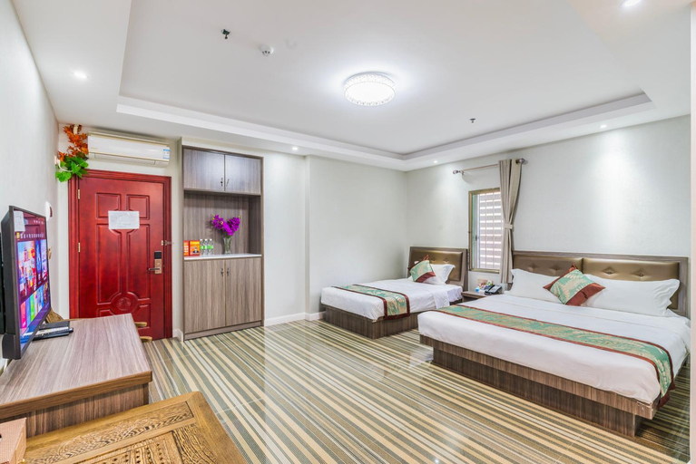 Bedroom 2, Shengli Hydrotherapy Vacation Hotel, Jiangmen