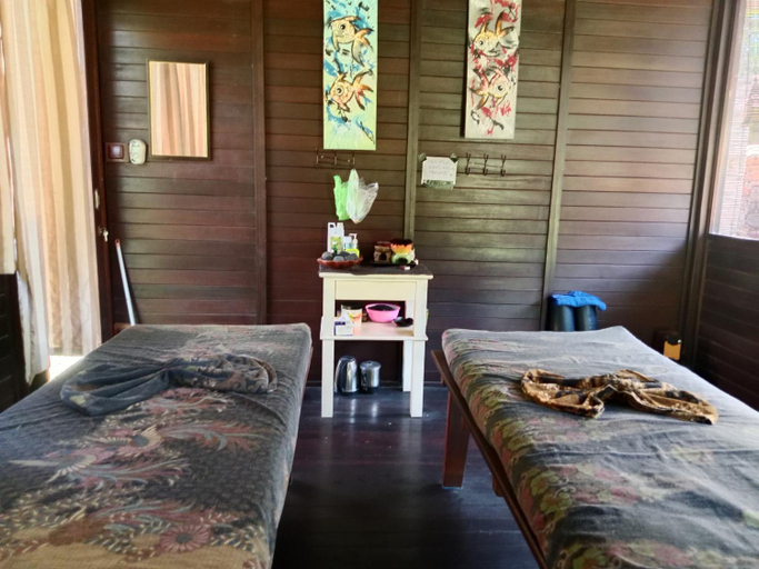 Bedroom 2, The Beach Bungalows & Turtle Sanctuary, Buleleng