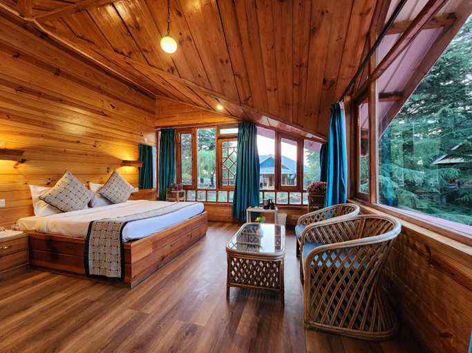 Bedroom 3, The Chalets Naldehra, Shimla