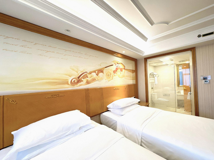 Bedroom 2, Vienna International Hotel Changsha Ziwei Road Malanshan Metro Station, Changsha