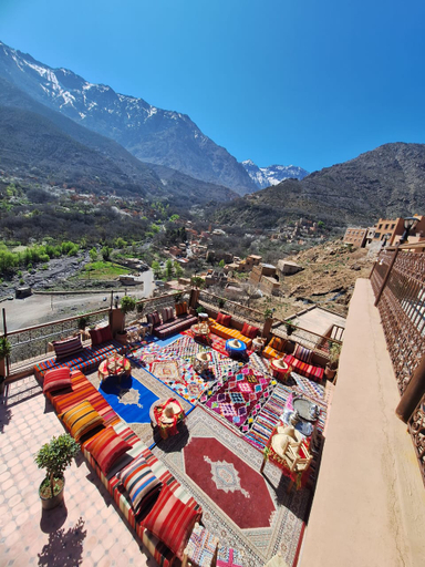 Terrace 5, Imlil Oasis " Oasis D'imlil ", Al Haouz