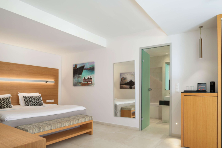 Bedroom 3, High Beach White, Crete
