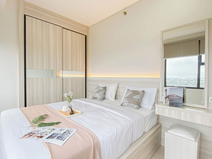 Bedroom, Modern Look 2BR Corner Transpark Cibubur Apartment, Bekasi