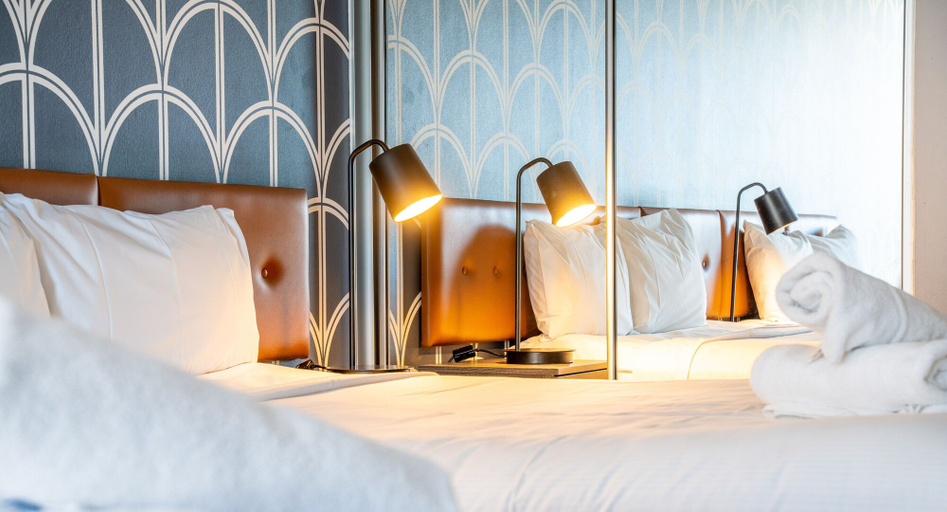 Bedroom 2, Kozyguru | Haymarket | 2 Bedroom Studio Apartments On George St, Sydney