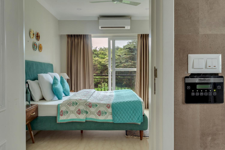 Bedroom, Firefly-4bhk, Villa Arpora, saligoa, North Goa
