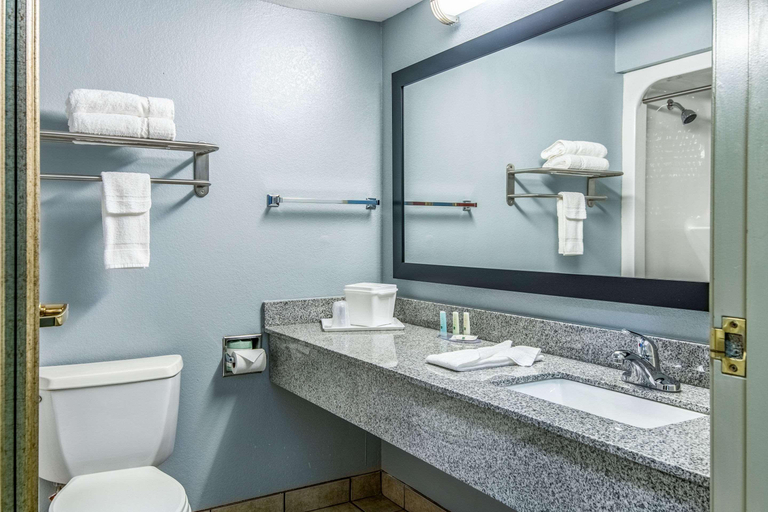 Bathroom 4, Quality Suites Maumelle - Little Rock NW, Pulaski