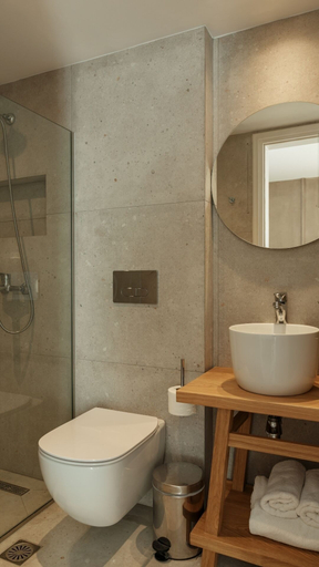 Bathroom 4, Nami Hotel & Suites, Crete