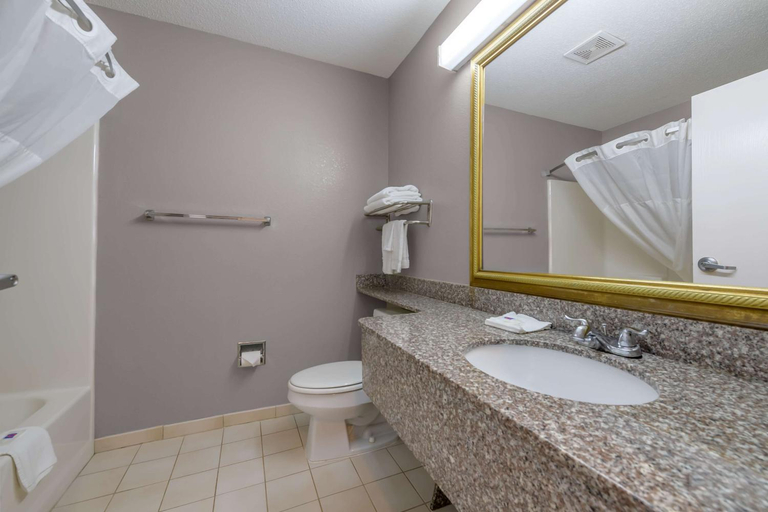 Bathroom 4, Dawson Village Inn, Dawson