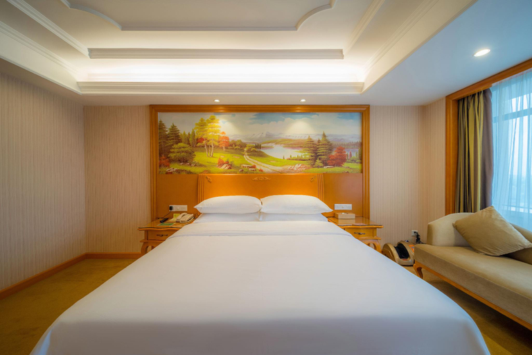Bedroom 2, Vienna International Hotel Changsha Ziwei Road Malanshan Metro Station, Changsha