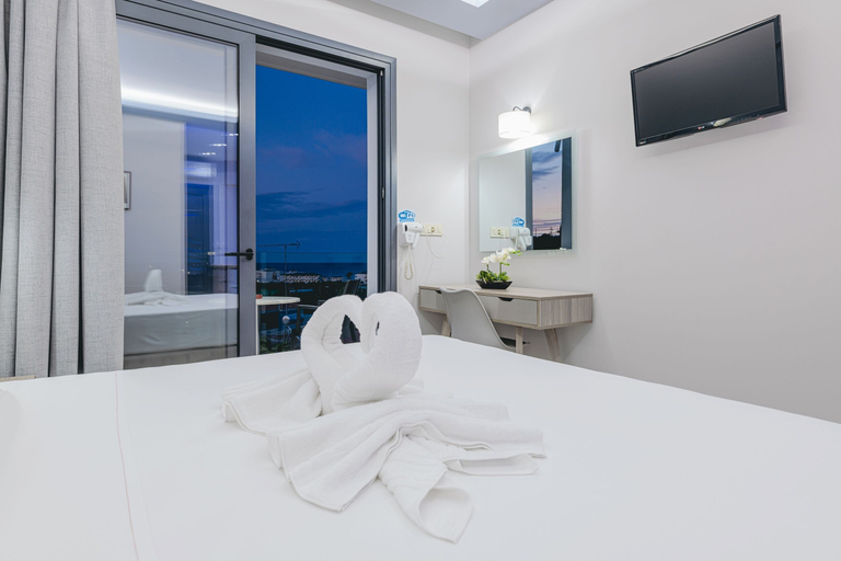 Bedroom 3, Christina Apartments, Ionian Islands