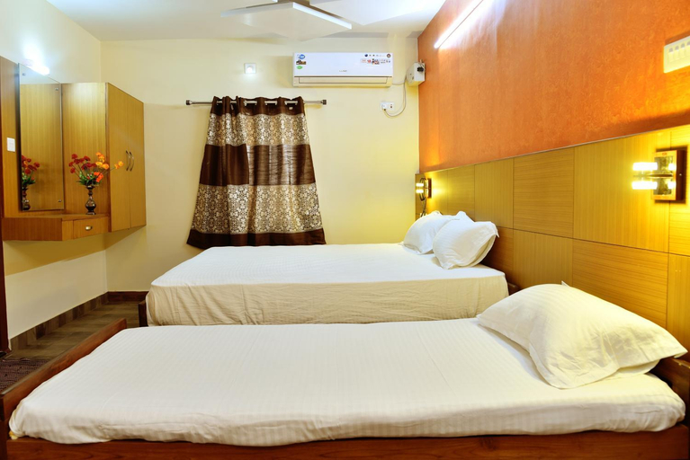 Bedroom 5, Hotel Ganga Tamilnadu, Kanniyakumari