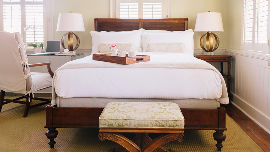 Bedroom, Zero George Hotel, Charleston