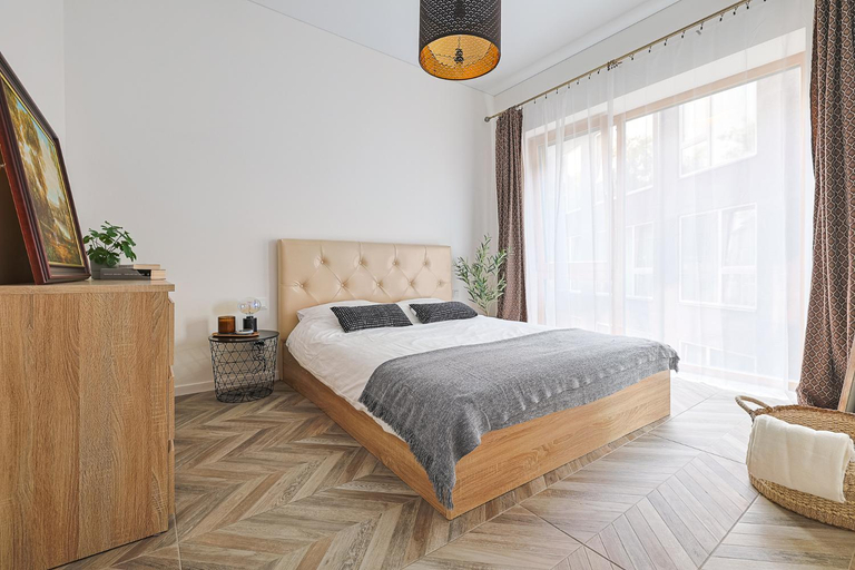 Bedroom 2, Newly Built Apartments by Historical Bastion Wall, Self check in I cohost, Vilniaus