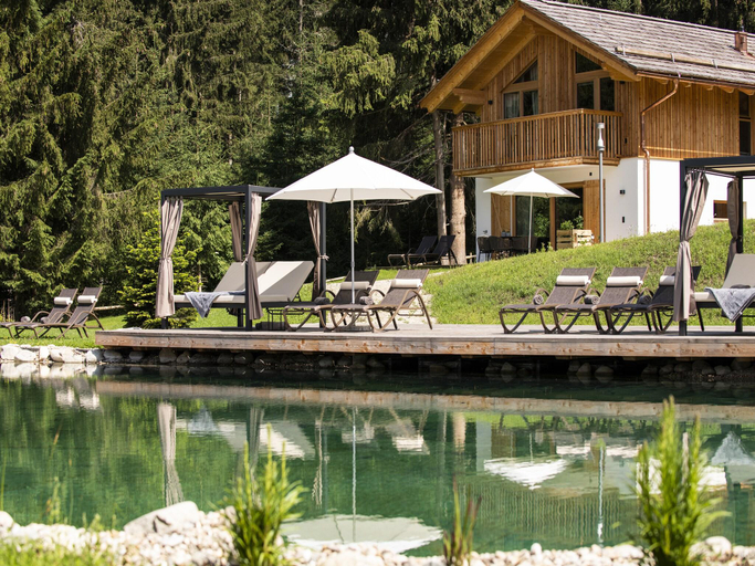 Exterior & Views 1, Cosy chalet in Wolting with natural swimming pond, Tamsweg