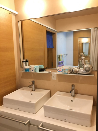 Bathroom 3, Daiya Ryokan, Kyoto