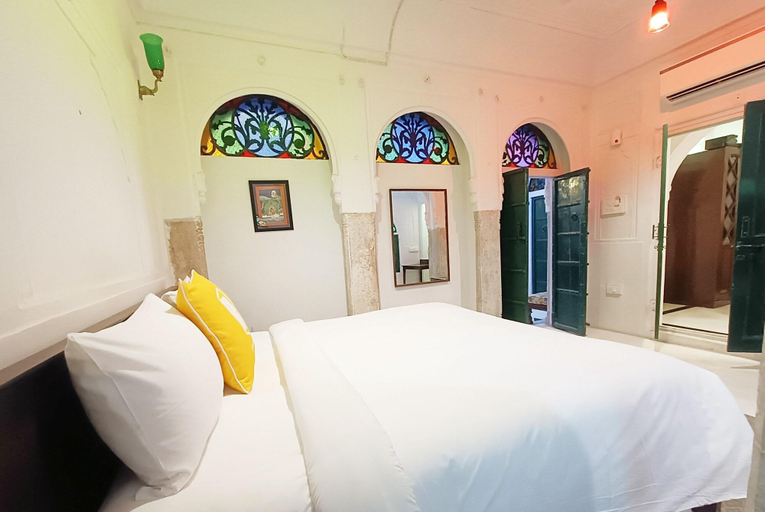 Bedroom 3, Bloom Boutique - Chelon Haveli, Jaipur