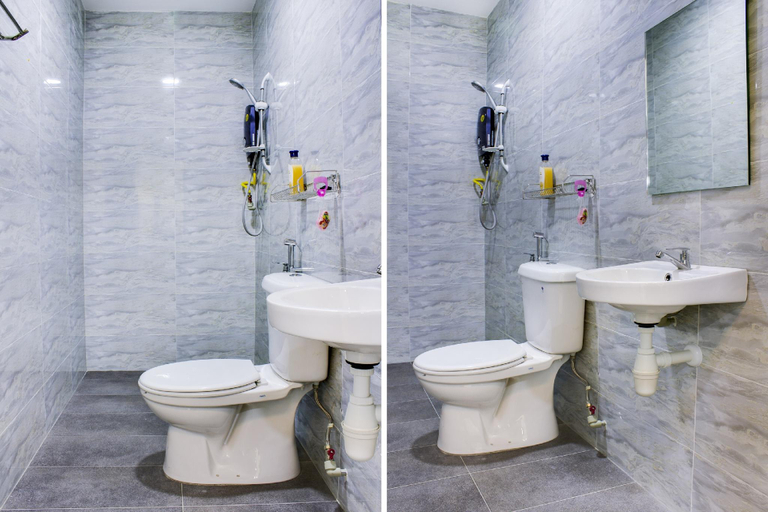 Bathroom 3, Hotel O Roselyn Inn 2, Johor Bahru
