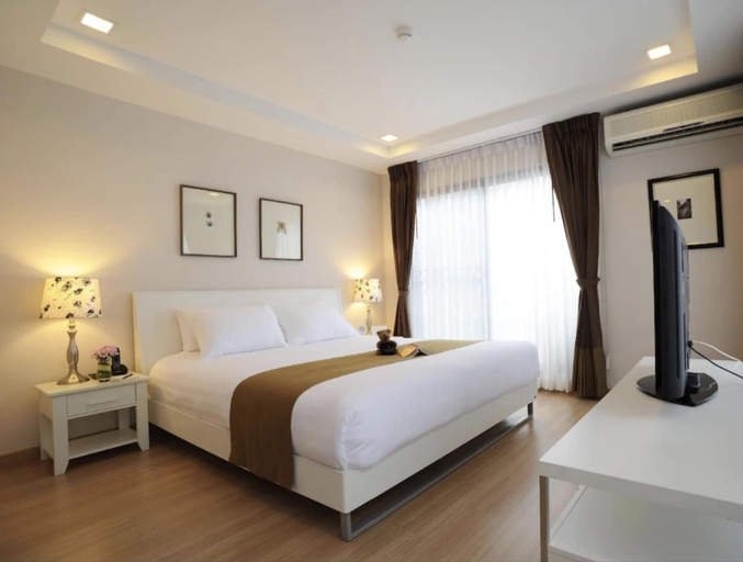 Bedroom 1, Baan K Residence, Bang Rak