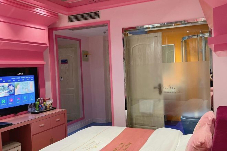 Bedroom 3, Aegean Sea Theme Hotel, Nanping