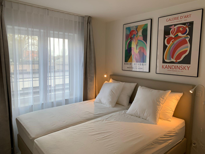 Bedroom 1, Luxury apartment on the Belgian coast in Ostend, West-Vlaanderen