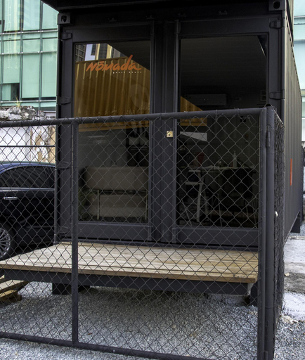 Public Area, Nomada Container Hotel Panama City, Panamá