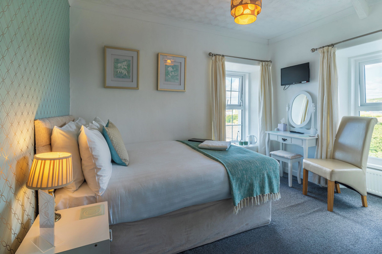 Bedroom 4, Rooms at The Highcliffe, Ceredigion