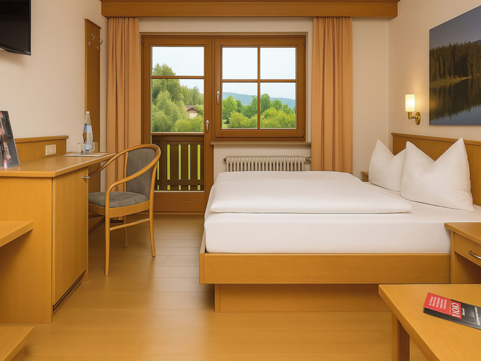 Bedroom, Hotel zur Linde, Cham