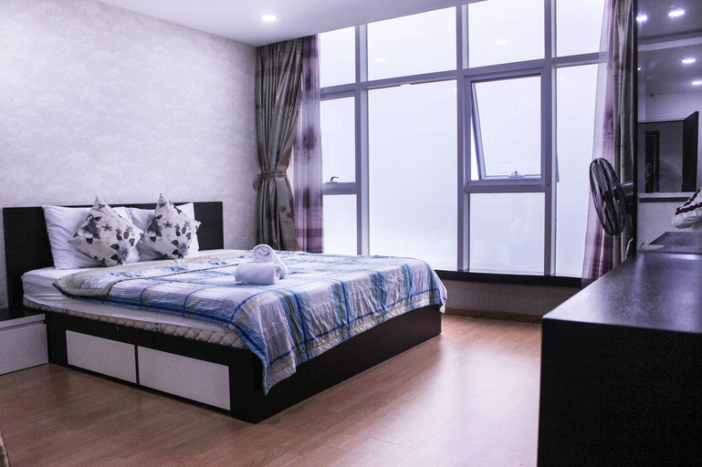 Bedroom 2, Gold Ocean Apartments Nha Trang, Nha Trang