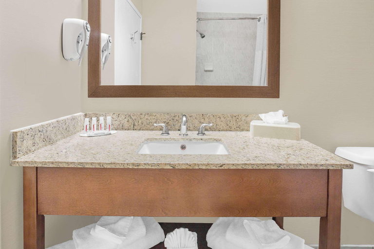 Bathroom 4, Ramada by Wyndham Denver International Airport, Denver