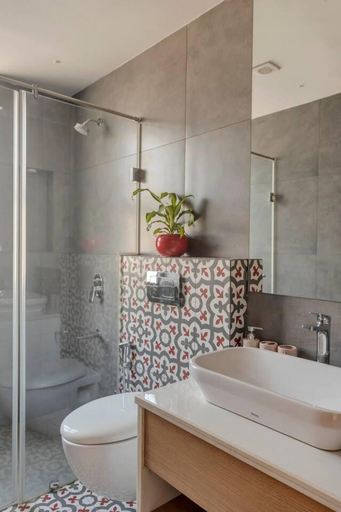 Bathroom 4, Villa Polaris by Hireavilla 4BR w Pvt Heated Pool, North Goa