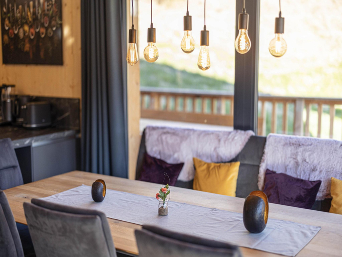 Food & Drinks, Chalet by the ski lift with balcony and sauna, Innsbruck Land