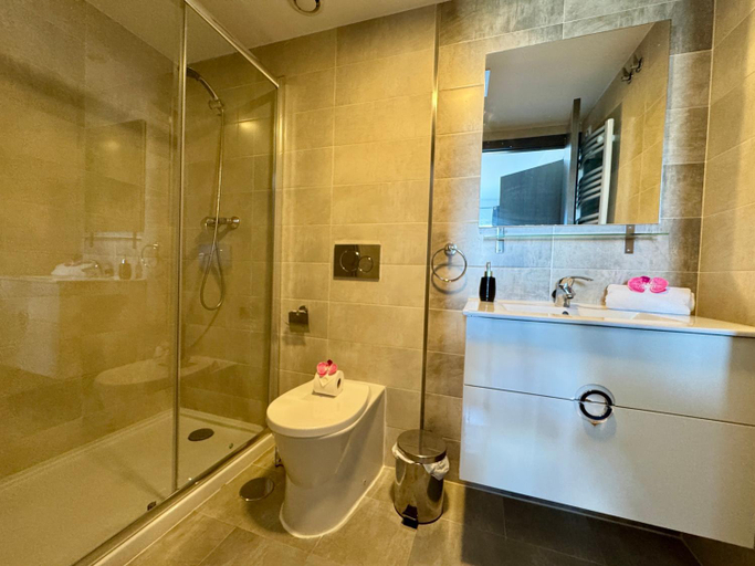 Bathroom, Nova Beach Paradise Apartment, Alicante