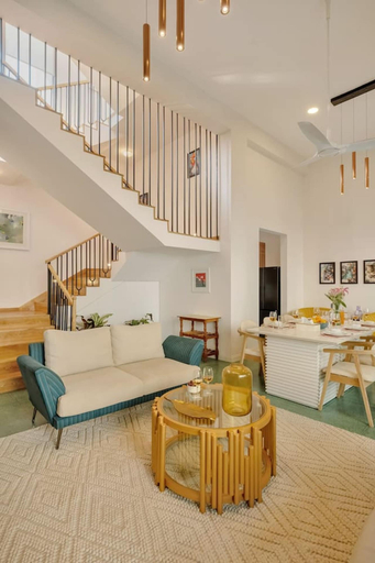 Room 4, Lux 3BR Villa w Private Pool in Anjuna Casa Gola, North Goa