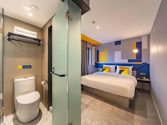Bedroom 2, 7 Days Inn Beijing Shangdi Qinghe Metro Station, Beijing
