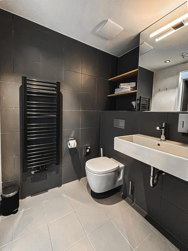 Bathroom, Hotel am Campus, Mönchengladbach