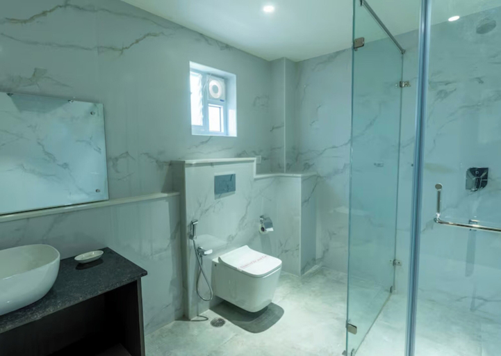 Bathroom 4, La Sara Comforts, Bangalore
