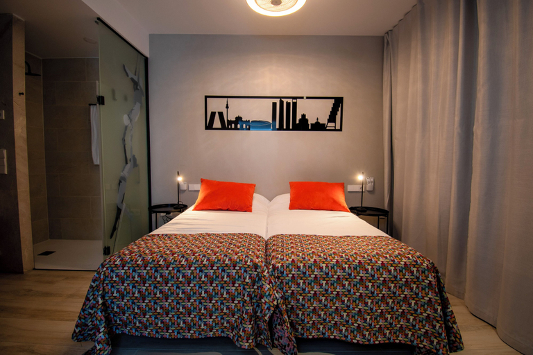 Bedroom 3, E-kilibrio Hotel & Apart-Suites, Madrid