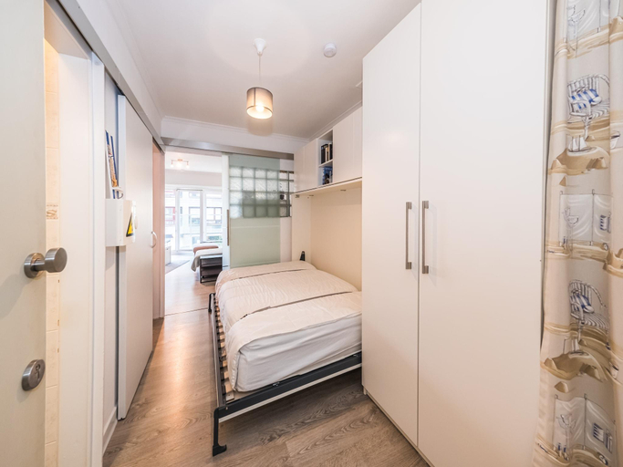 Bedroom 2, Spacious studio with separate sleeping area, West-Vlaanderen