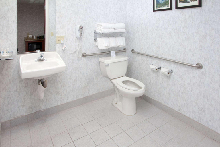 Bathroom 5, Comfort Suites Visalia Convention Center, Tulare