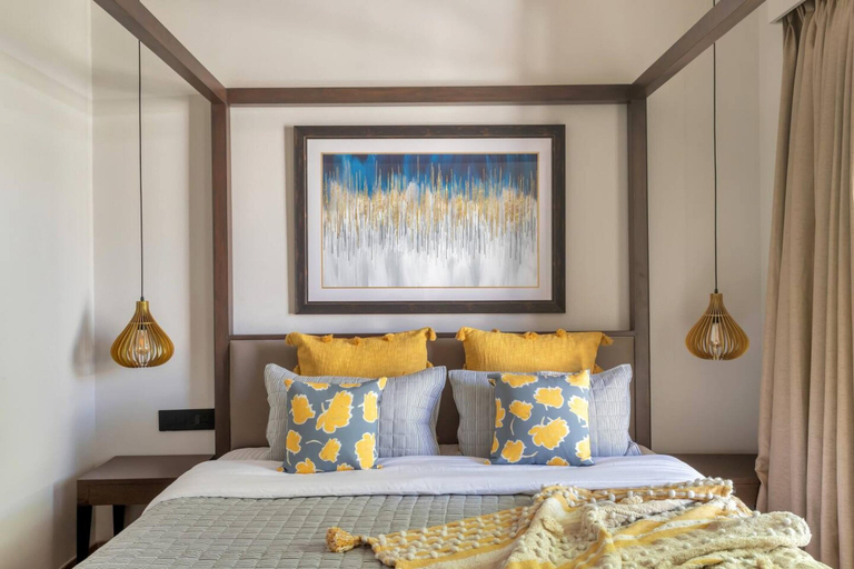 Bedroom 3, Villa Polaris by Hireavilla 4BR w Pvt Heated Pool, North Goa