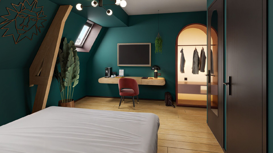 Bedroom 4, The ALD Boutique Hotel, The Hague