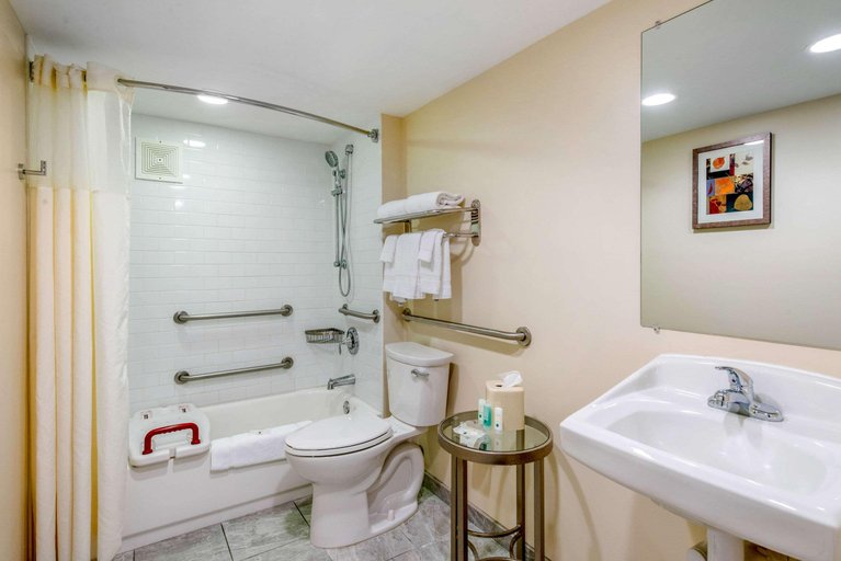 Bathroom 4, Quality Inn Savannah Historic District, Chatham
