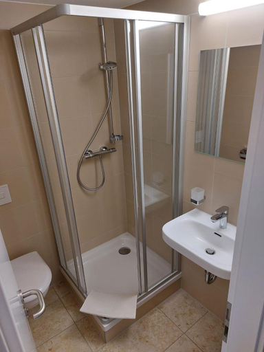 Bathroom, Hotel Due Fratelli, Oberspreewald-Lausitz
