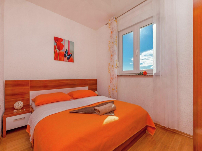Bedroom, Holiday Home in Croatia with Pool Forest View, Crikvenica