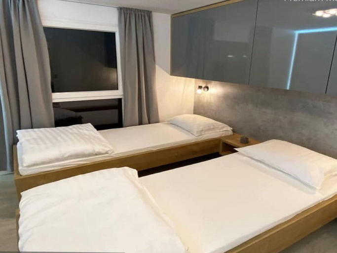 Bedroom 2, Mobile home with private covered terrace, Pakoštane